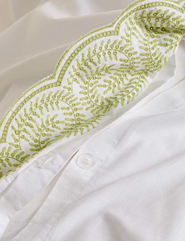 Pure Cotton Embroidered Bedding Set - LT