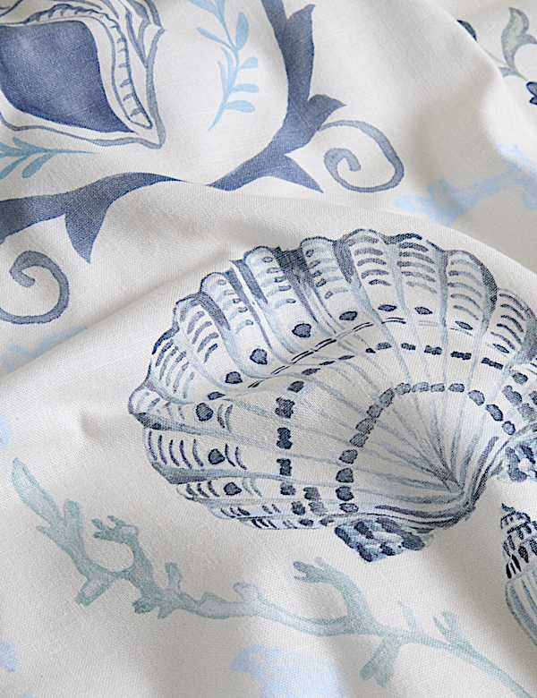 Suzani Bettw&auml;scheset aus reiner Baumwolle mit K&uuml;stenmotiv - AT