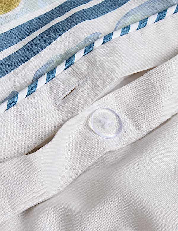 Suzani Bettw&auml;scheset aus reiner Baumwolle mit K&uuml;stenmotiv - AT