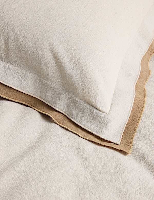 Pure Cotton Crepe Contrast Bedding Set - CZ
