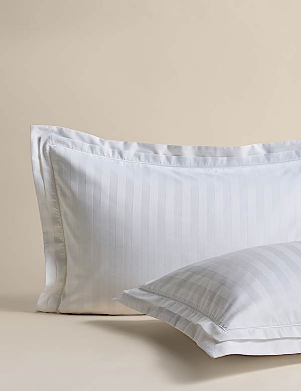 Pure Cotton Satin Striped Bedding Set - BE