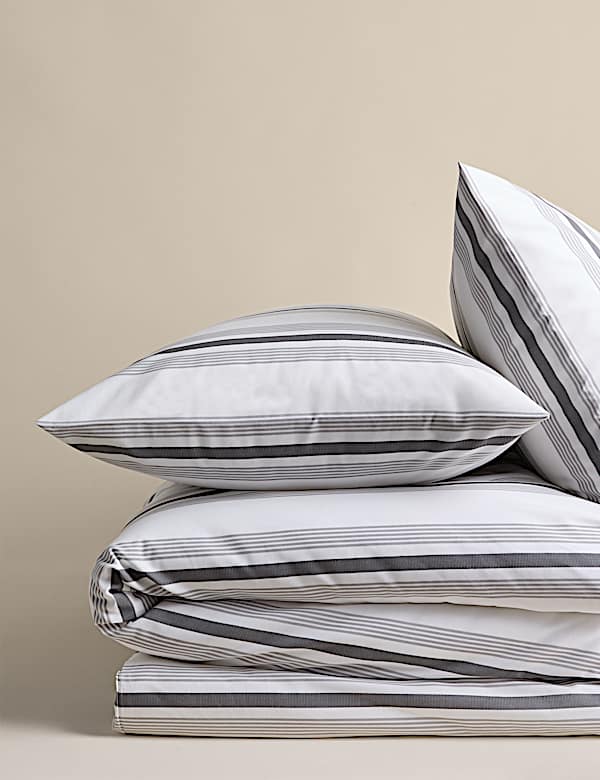 Pure Cotton Striped Bedding Set - LV