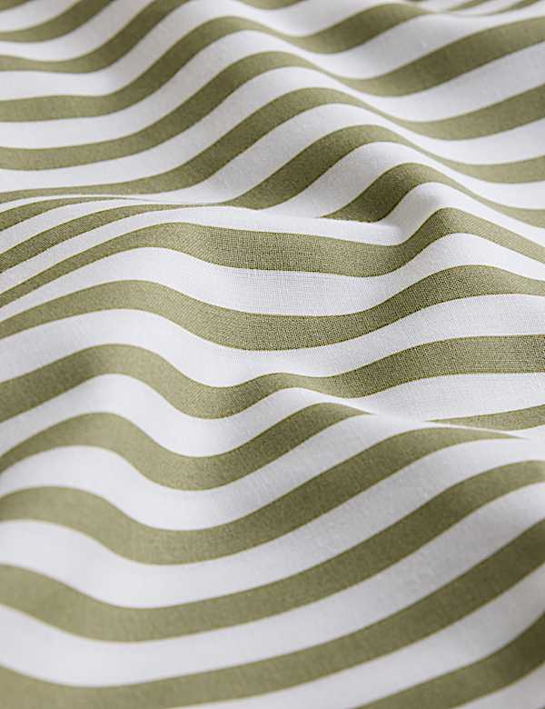 Cotton Blend Simple Stripe Bedding Set - NZ