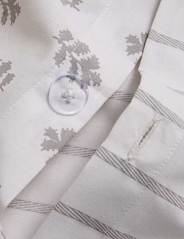 Cotton Blend Mini Leaf Bedding Set - VN