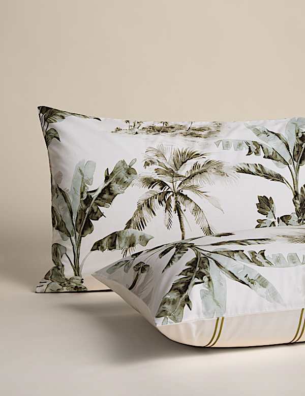 Pure Cotton Botanical Reversible Bedding Set - LV