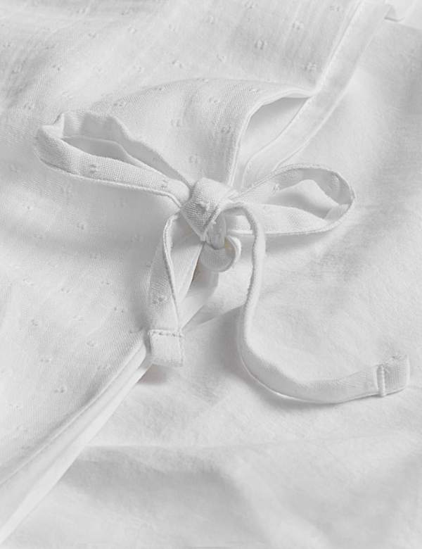 Pure Cotton Muslin Dobby Bedding Set - LV