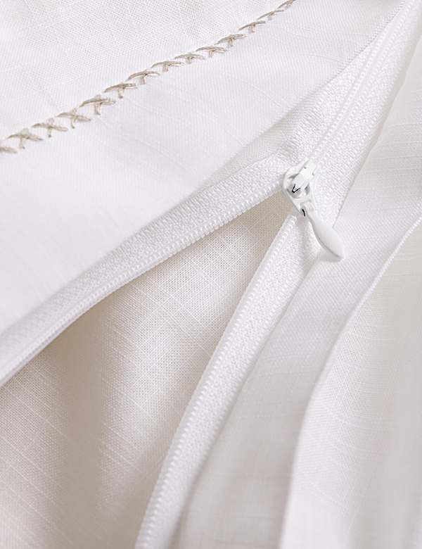 Pure Cotton Embroidered Sprig Bedding Set - HU
