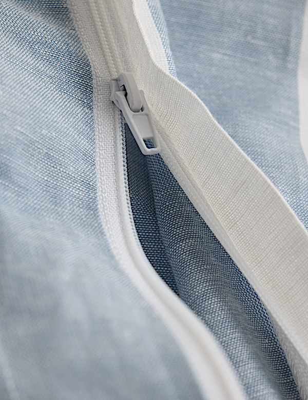 Linen Blend Striped Yarn Dye Bedding Set - NZ