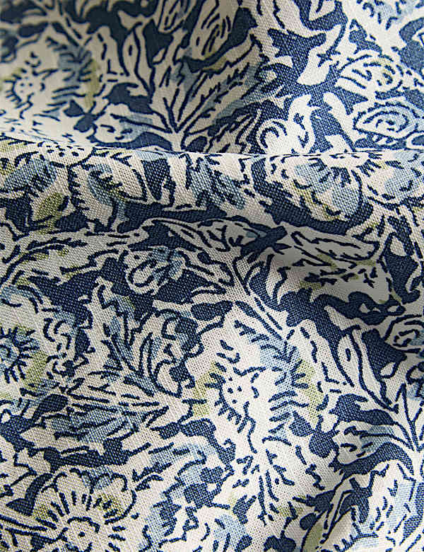 Pure Cotton Floral Woodblock Bedding Set - AU