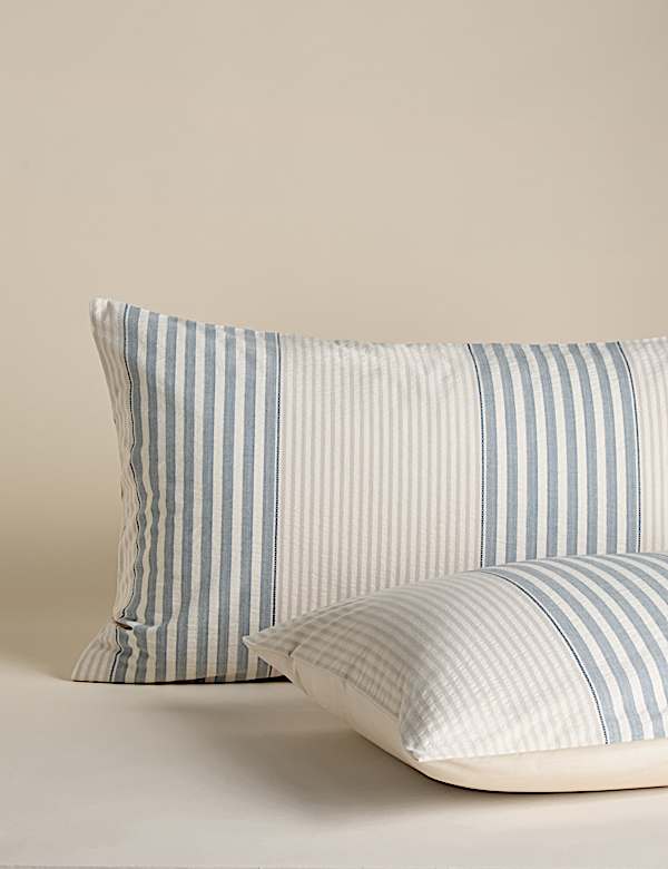 Pure Cotton Striped Jacquard Bedding Set - LU