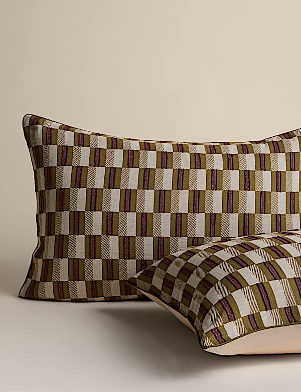 Checkerboard Gauze Jacquard Bedding Set - NZ