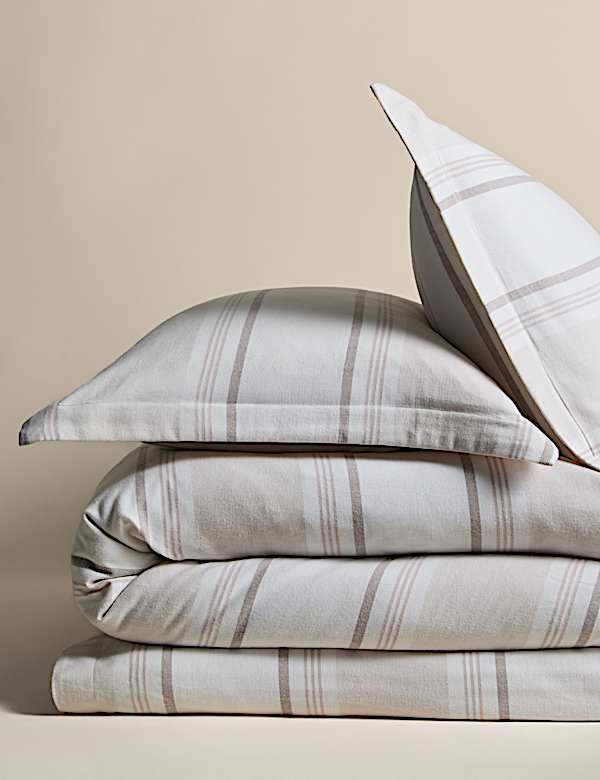 Brushed Cotton Yarn Dye Bedding Set - TW