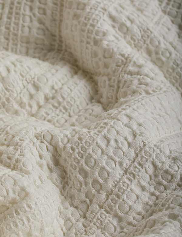Pure Cotton Quilted Waffle 2.5 Tog Bedding Set - US