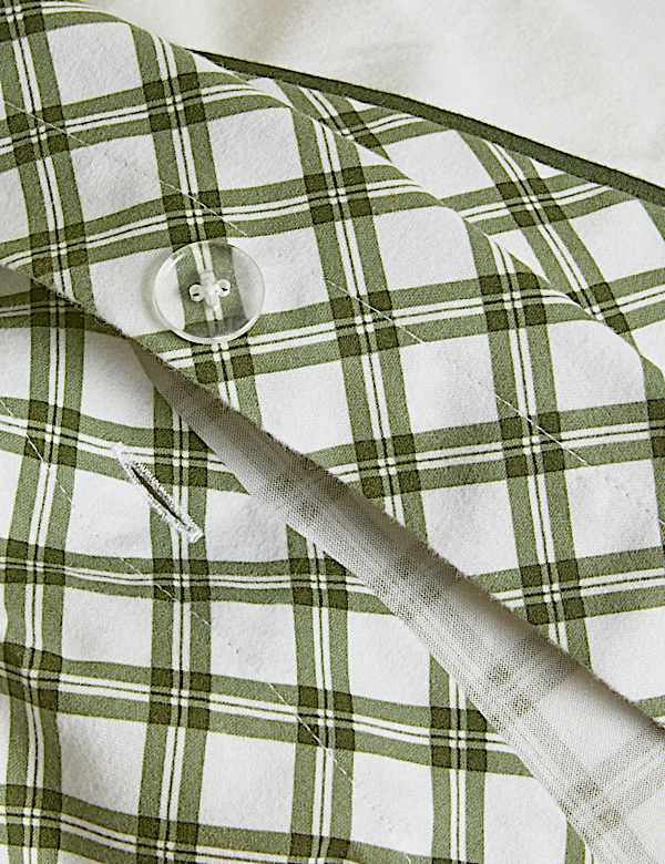 Pure Brushed Cotton Tree Print Reversible Bedding Set - CA
