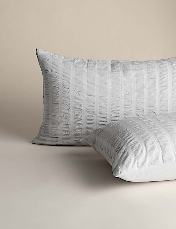 Pure Cotton Striped Seersucker Bedding Set - NL