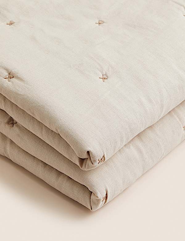 Seprai Katun dengan Linen - ID