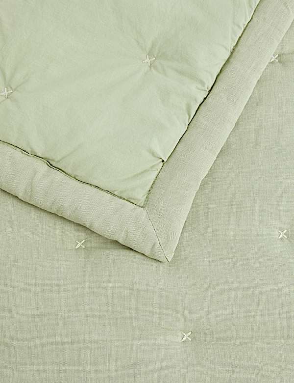 Seprai Katun dengan Linen - ID