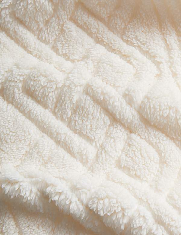 Fleece Cable Bedding Set - TW