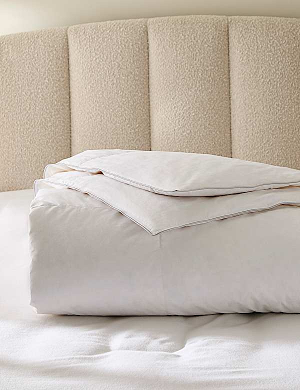 Deluxe Hungarian Goose Feather & Down 7.5 Tog Duvet - US