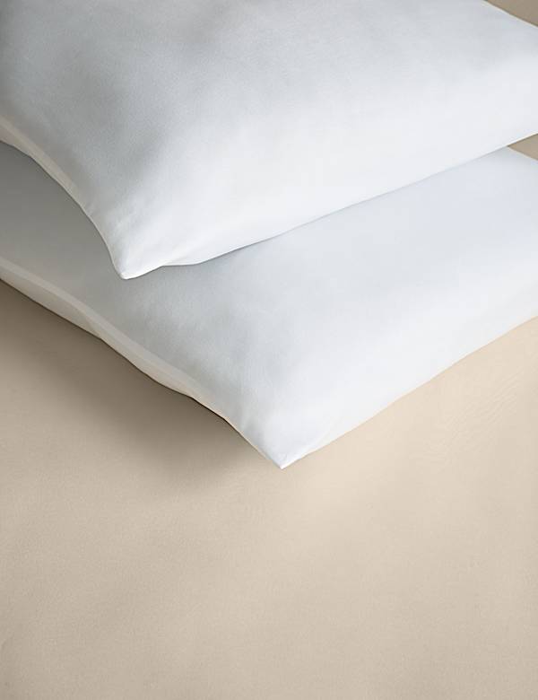 2pk Microfibre Medium Pillows - RO