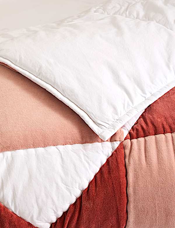 Velvet Patchwork Bedspread - CA