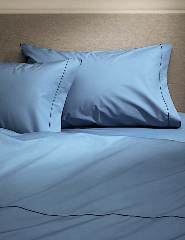 2 Pack Egyptian Cotton 230 Thread Count Crisp Pillowcases