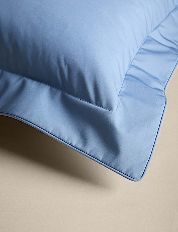 2 Pack Egyptian Cotton 230 Thread Count Crisp Oxford Pillowcases - NL