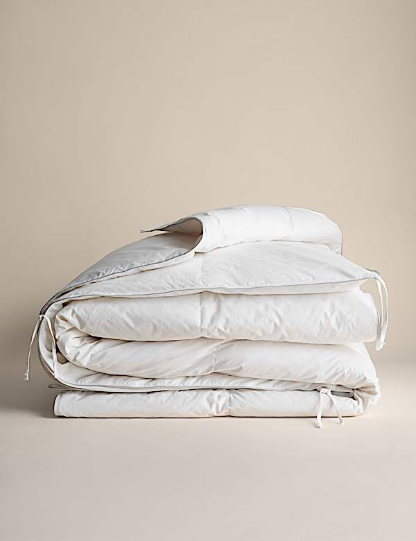 Deluxe Hungarian Goose Feather & Down 13.5 Tog All Seasons 3-in-1 Duvet - JE