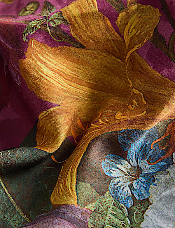 Pure Cotton Floral Border Bedding Set - CH