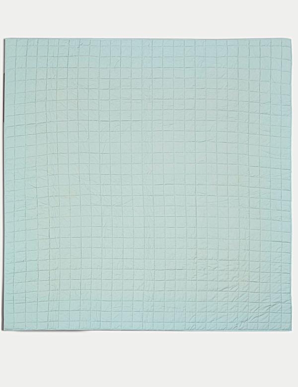 Plaid matelass&eacute; en coton - CH