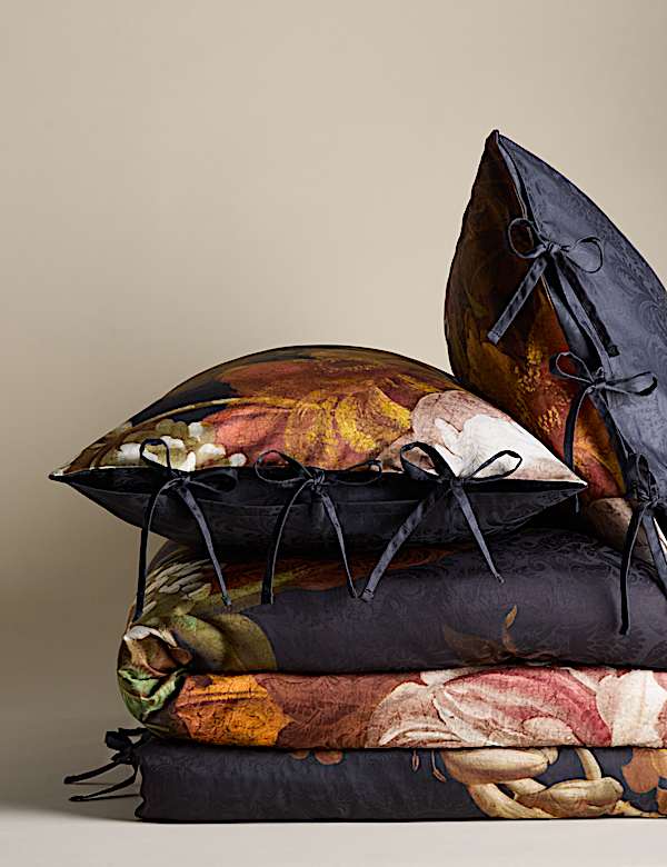 סט מצעים פרחוני מסטן - IL