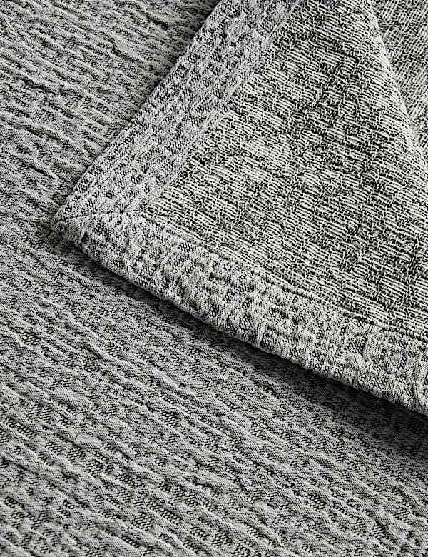 Pure Cotton Textured Jacquard Bedspread - NL