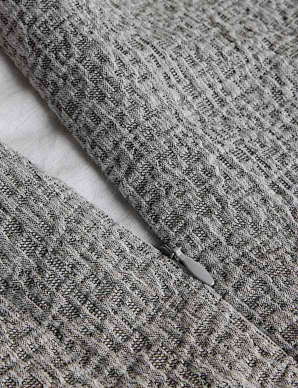 Groot decoratief kussen van zuiver katoen met jacquard - BE