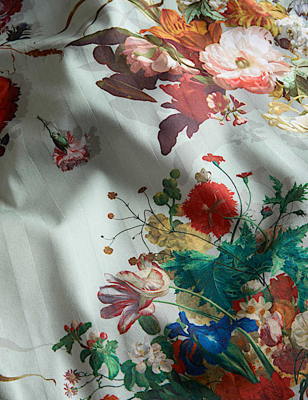 Pure Cotton Printed Ruffle Edge Bedding Set - KR