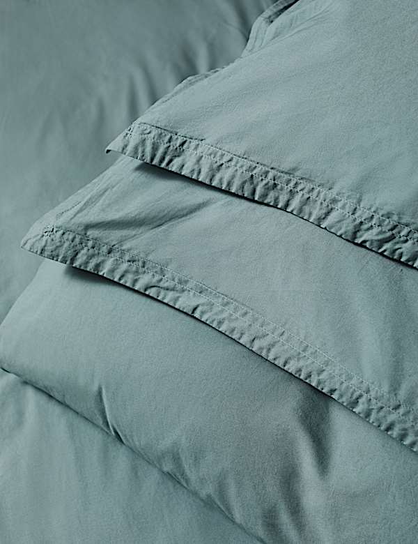 Washed Cotton Duvet Cover - JP