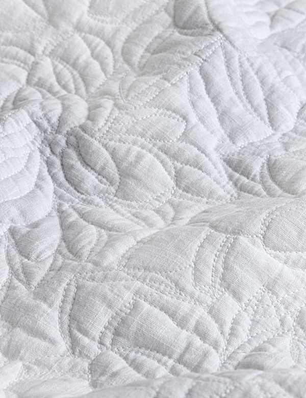 Pure Cotton Floral Bedspread - BE