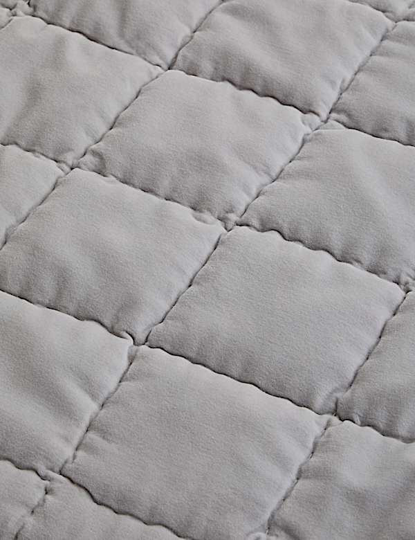 Pure Cotton Velvet Quilted Cushion - CA