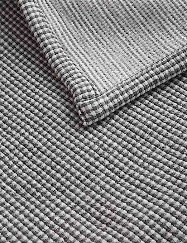 Cotton Rich Gingham Bedspread - JO