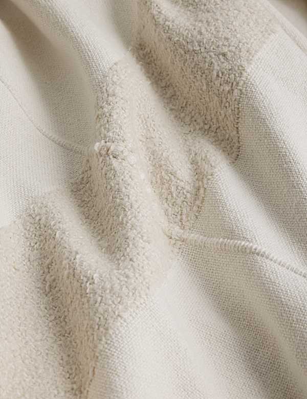 Pure Cotton Woven Boucle Bedspread - JE