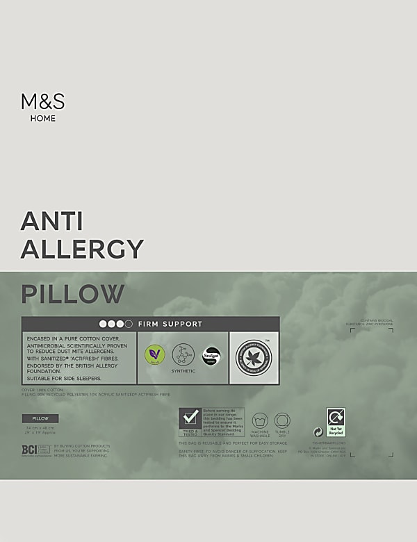 Anti Allergy Firm Pillow - RO
