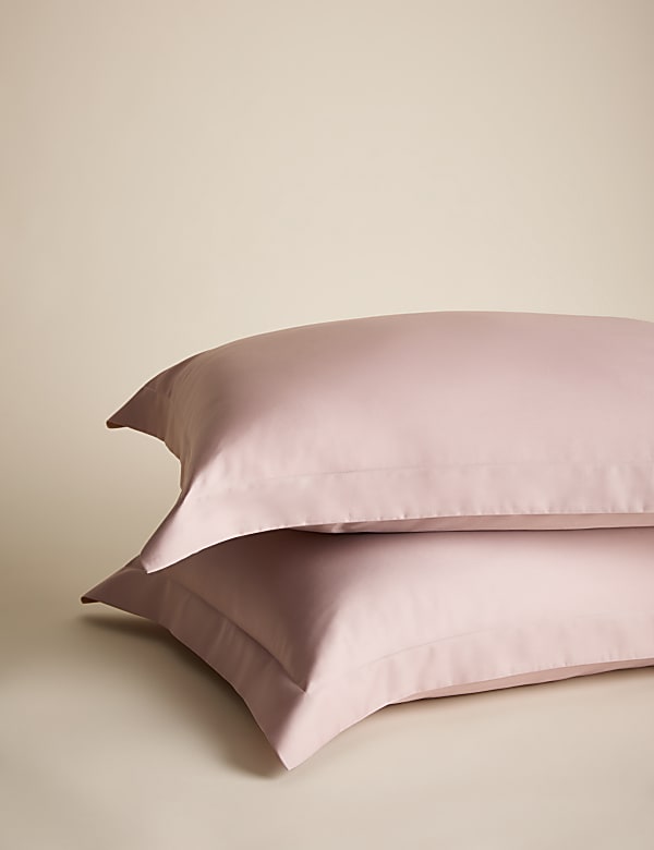 2pk Ultimate Silky & Softy Oxford Pillowcases - HR