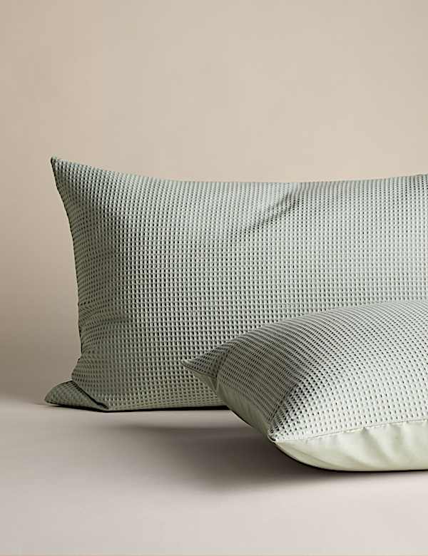 Pure Cotton Waffle Bedding Set - ES