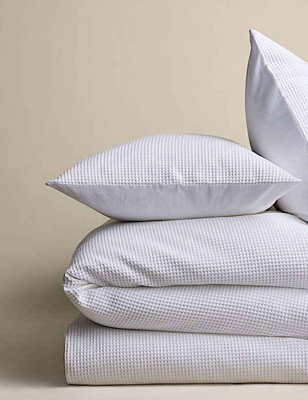 Pure Cotton Waffle Bedding Set - FR