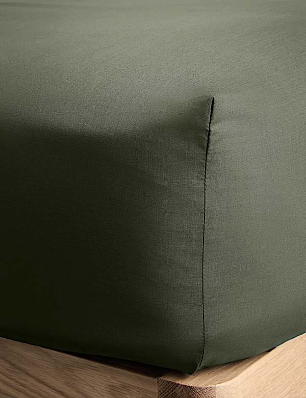 Cotton Rich Deep Fitted Sheet - ES