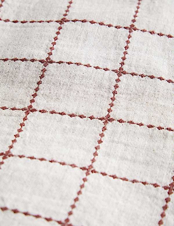 Pure Cotton Exquisite Earth Check Bedding Set - VN