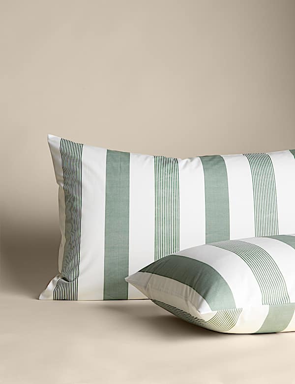 Pure Cotton Hadley Striped Bedding Set - IL