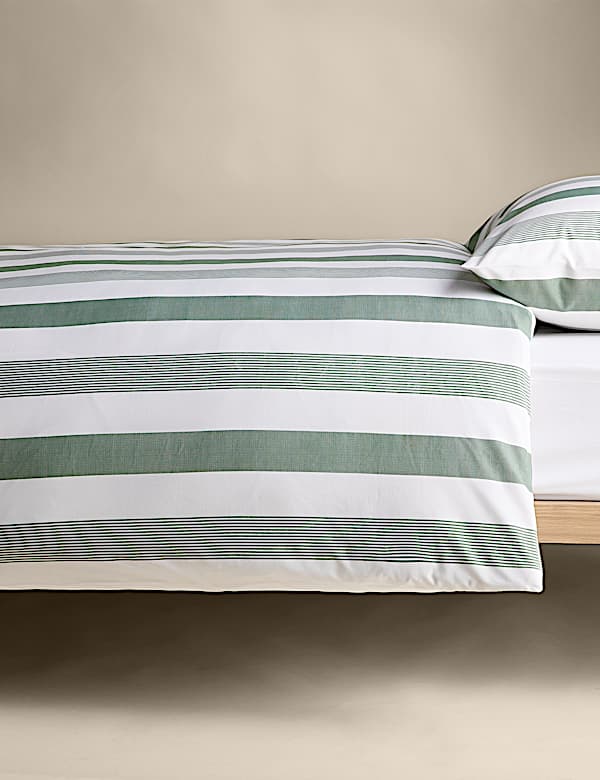 Pure Cotton Hadley Striped Bedding Set - IL
