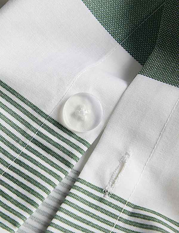 Pure Cotton Hadley Striped Bedding Set - IL