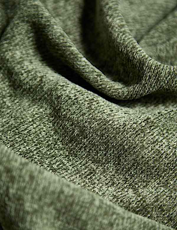 Drap-housse en chenille &agrave; bonnets profonds - CH