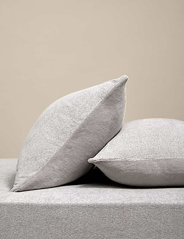 2pk Chenille Pillowcases - HR